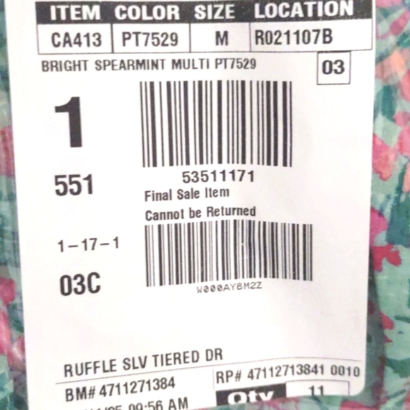 J. Crew Ruffle-sleeve tiered‎ beach dress - Picture 10 of 11